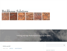 Tablet Screenshot of brickhousesolutions.com